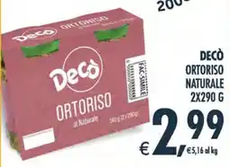 Deco Maxistore Decò Ortoriso al Naturale offerta