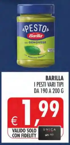Deco Maxistore Pesto Barilla offerta