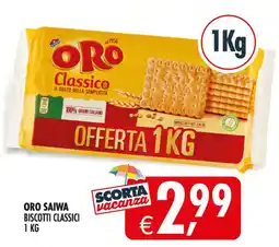 Deco Maxistore ORO SAIWA BISCOTTI CLASSICI offerta