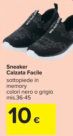Carrefour Sneaker Calzata Facile offerta