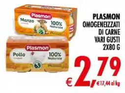 Deco Maxistore Plasmon Omogeneizzati di carne vari gusti offerta