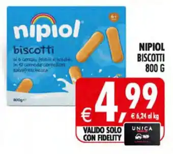 Deco Maxistore Nipiol biscotti offerta