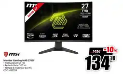 MediaWorld Monitor Gaming MAG 276CF offerta