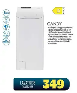 Gaer CANDY LAVATRICE offerta