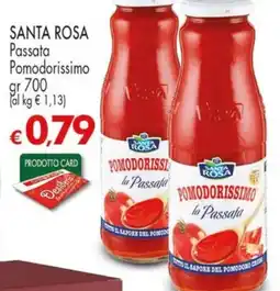 Despar Santa rosa passata pomodorissimo offerta