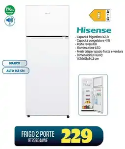 Gaer Hisense FRIGO 2 PORTE offerta