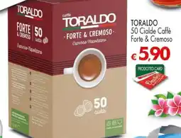 Despar Toraldo 50 cialde caffè forte & cremoso offerta