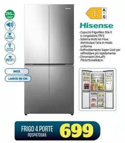 Gaer FRIGO 4 PORTE Hisense offerta