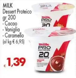 Despar MILK Dessert Proteico offerta