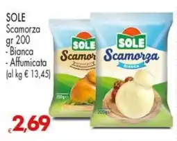 Despar Sole Scamorza Bianca offerta