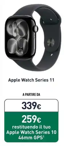 Unieuro Apple Watch Series 11 offerta