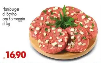 Hamburger di Bovino con Formaggio