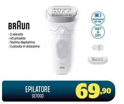 Gaer BRAUN EPILATORE SE7000 offerta