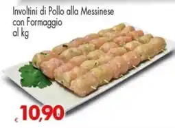 Despar Involtini di Pollo alla Messinese con Formaggio offerta