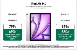 Unieuro iPad Air M4 offerta
