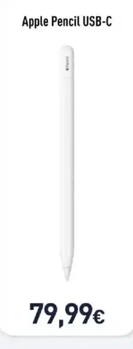 Unieuro Apple Pencil USB-C offerta