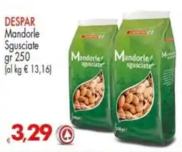 Despar Mandorle Sgusciate offerta