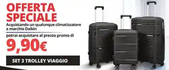 Set 3 trolley viaggio
