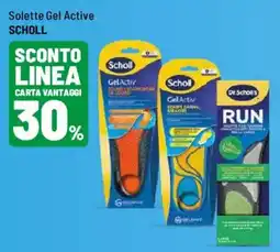 Iper La Grande Solette gel active scholl offerta