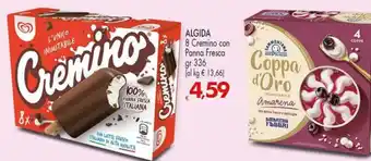 Algida 8 cremino con panna fresca