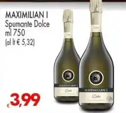 Despar MAXIMILIAN I Spumante Dolce offerta