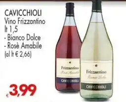 Despar Vino Frizzantino CAVICCHIOLI offerta