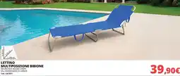 Brico Io LETTINO MULTIPOSIZIONE BIBIONE offerta