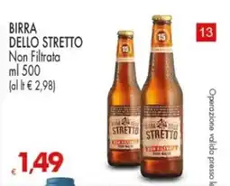 Despar Birra dello Stretto offerta