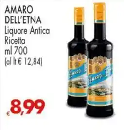 Despar AMARO DELL'ETNA Liquore Antica Ricetta offerta