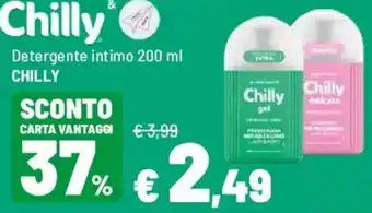 Iper La Grande Detergente intimo CHILLY offerta