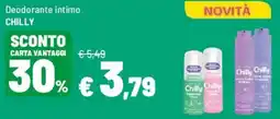 Iper La Grande Deodorante intimo CHILLY offerta