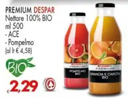 Despar PREMIUM DESPAR Nettare 100% BIO offerta