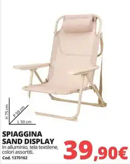 Brico Io SPIAGGINA SAND DISPLAY offerta