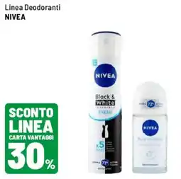 Iper La Grande Linea deodoranti nivea offerta