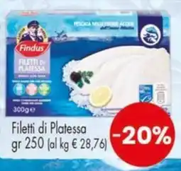 Despar Findus Filetti di Platessa offerta