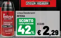 Iper La Grande Intesa Deodoranti Intesa offerta