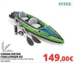 Brico Io INTEX CANOA KAYAK CHALLENGER K2 offerta