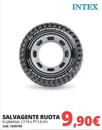 INTEX SALVAGENTE RUOTA