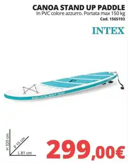 Brico Io CANOA STAND UP PADDLE INTEX offerta