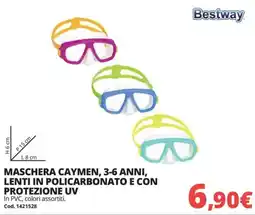 Brico Io Bestway MASCHERA CAYMEN offerta