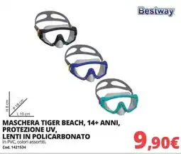 Brico Io Bestway MASCHERA TIGER BEACH offerta