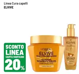 Iper La Grande Linea Cura capelli Elvive offerta