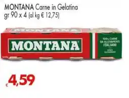 Despar MONTANA Carne in Gelatina offerta