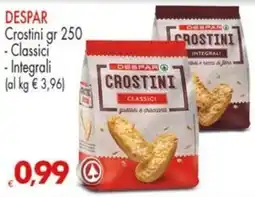 Despar DES PAR CROSTINI CLASSICI offerta