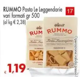 Despar RUMMO Pasta Le Leggendarie offerta