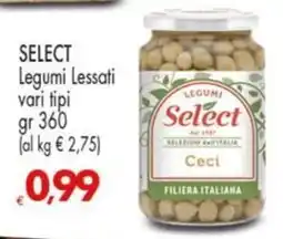 Despar Legumi Lessati Ceci Select offerta