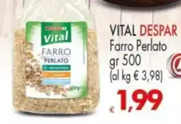 Despar Vital Farro Perlato offerta