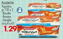 Despar Plasmon lo Yogurtino Biscotto offerta