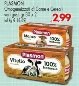Despar Plasmon Omogeneizzati di Carne e Cereali offerta