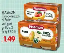 Despar Plasmon Omogeneizzati di Frutta offerta